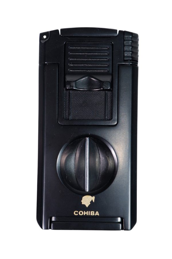 Cohiba Çift Torch Pürmüz Siyah Puro Çakmağı - Image 1