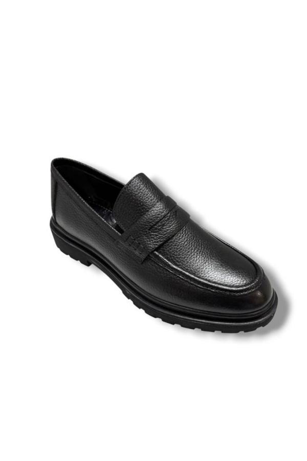 Cakgo 041-26 Hakiki Deri Anatomik Kauçuk Taban Casual Erkek Ayakkabı - Image 1