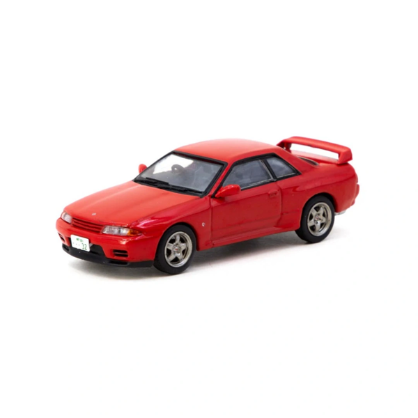 J Collection 1/64 Nissan Skyline GT-R (BNR32) Red - Image 1