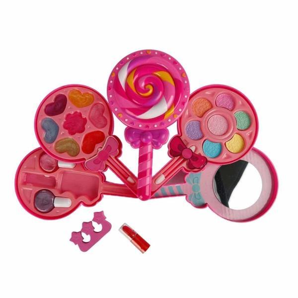 Lolipop Şekilli 4 Katlı Makyaj Güzellik Seti - Image 1
