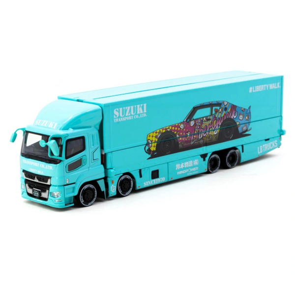 Tarmac Works 1/64 Mitsubishi Fuso Super Great LB-TRUCKS - Image 1