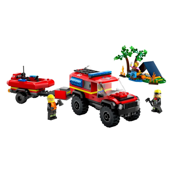 4x4 Kurtarma Botlu İtfaiye Kamyonu - Image 1
