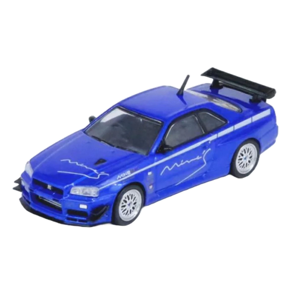 Inno 1/64 Nissan Skyline GT-R R34 V-SPEC Tuned by MINE'S - Image 1