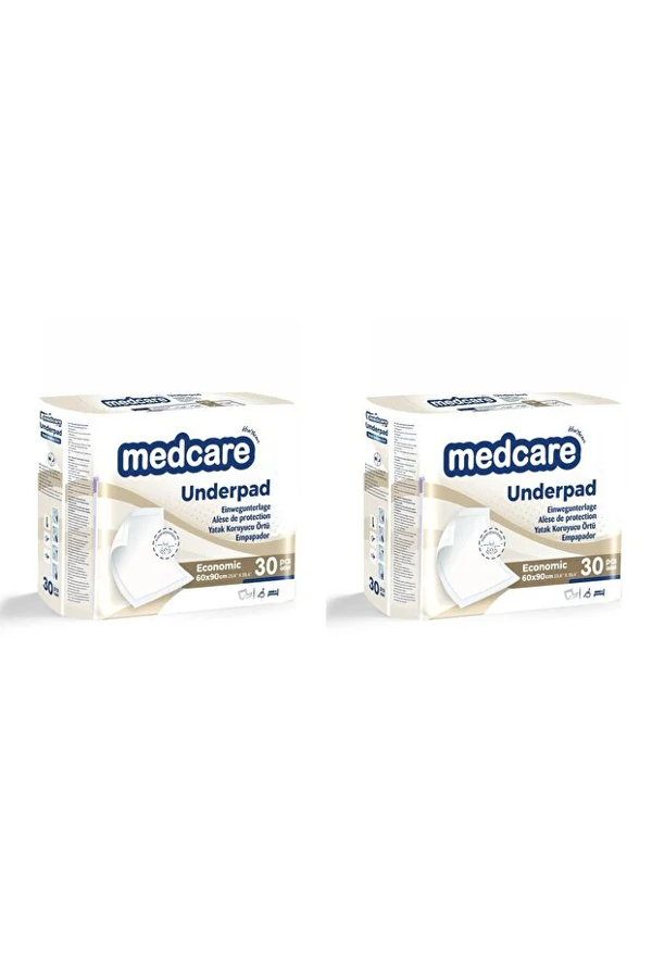 Medcare Yatak Koruyucu/Hasta Altı Serme 30X2 Adet - Image 1