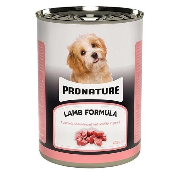 Pronature Kuzu Etli Parça Etli Yavru Köpek Konservesi 400 Gr - Image 1