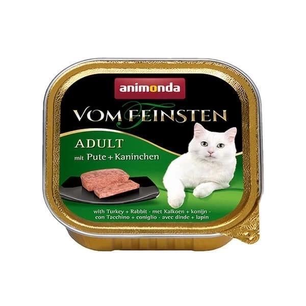 Animonda Hindi ve Tavşanlı Yetişkin Konserve Kedi Maması 100 Gr - Image 1
