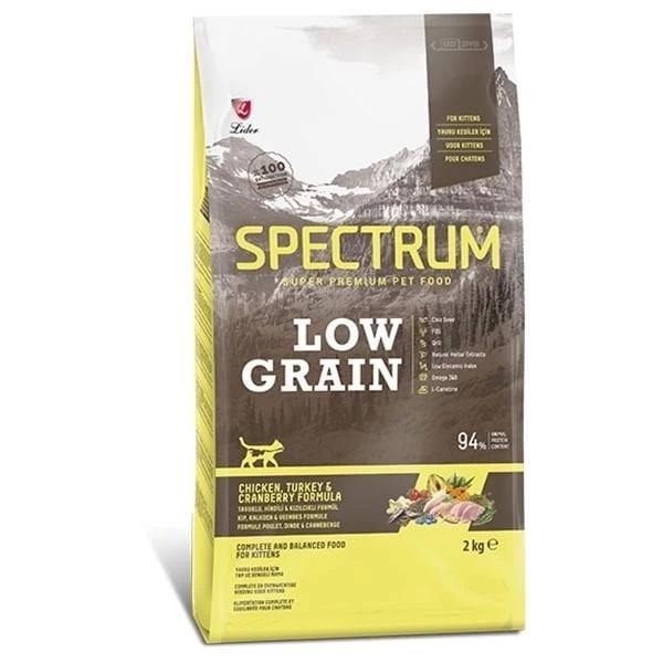 Spectrum Düşük Tahıllı Tavuklu Hindili ve Yaban Mersinli Yavru Kedi Maması 2 Kg - Image 1
