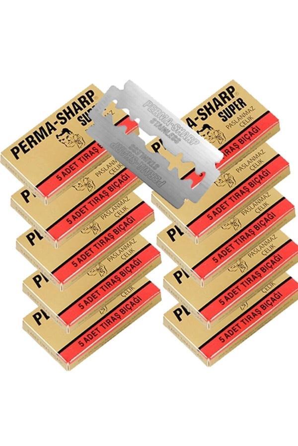 Gillette Perma-sharp 5'li Traş Jileti 20 Paket - Image 1