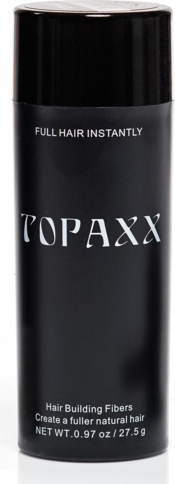 Topaxx Koyu Kahve/Dark Brown Dolgunlaştırıcı Saç Fiber Topik Tozu 27,5 gr - Image 1