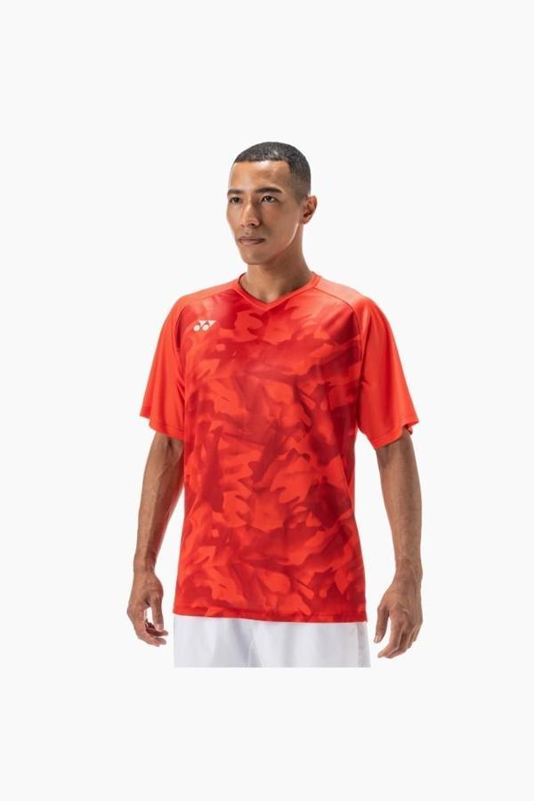 Yonex YM0033 Erkek Kırmızı Tenis Tişört - Image 1