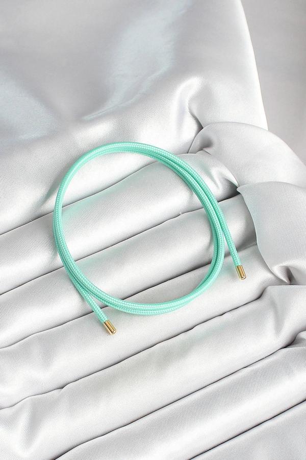 Mıknatıslı Turkuaz Renk Sarmal Kadın Bileklik - Image 1