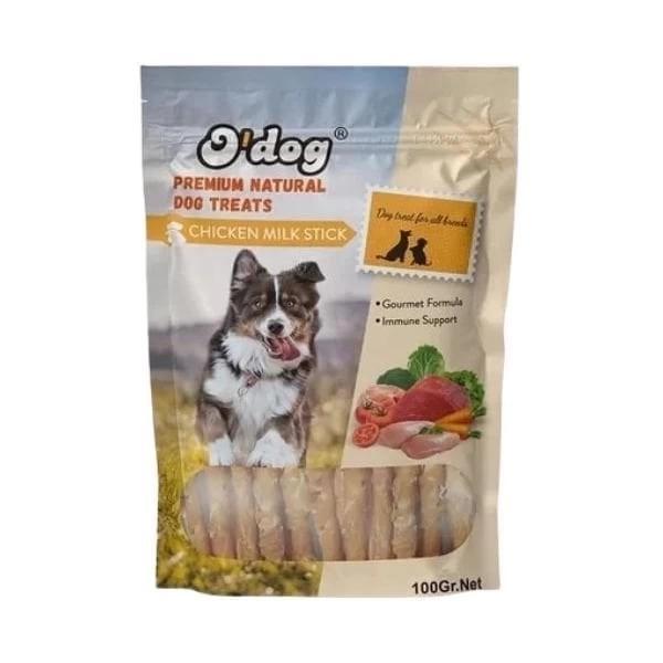 O Dog Tavuklu ve Süt Aromalı Çubuk Köpek Ödül Maması 100 Gr - Image 1
