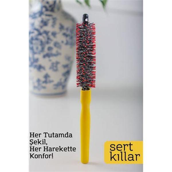 Modacar Yuvarlak Saç Fırçası – 24 cm x 2.3 cm | 2.1 mm Derinlik | Spiral Kıllı, Hacim ve Şekil İçin   - Image 1
