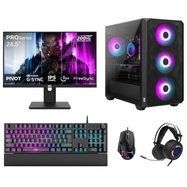 Dragos DRx7638 Ryzen 7 5700X 32GB 1TB NVMe 8GB RTX5060 24.5 İnç 200Hz 1ms Oyuncu Hazır Sistem - Image 1