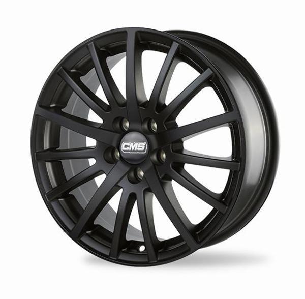 CMS-466-15 6.5x16" -5x112 ET45 72.6 Matt Black Jant (4 Adet) - Image 1