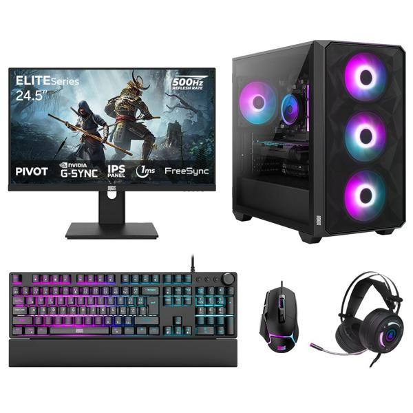 Dragos DRx7747 Ryzen 5 7600 32GB DDR5 1TB NVMe 16GB RTX5060Ti 24.5 İnç 500Hz 1ms Oyuncu Hazır Sistem - Image 1