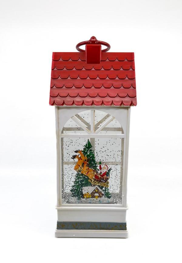 Işıklı ve Müzikli Kar Küresi - Noel Baba ve Geyikleri - Image 1