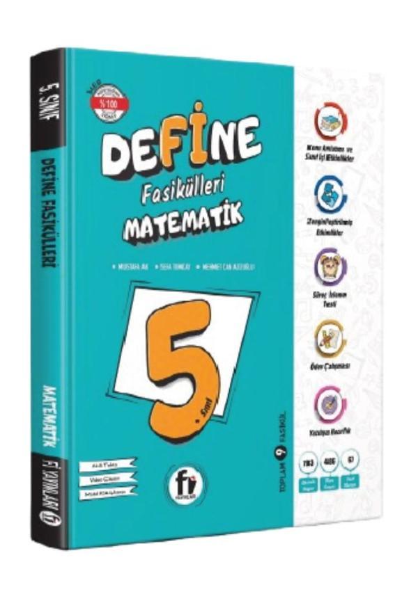 Fi Yayınları 5. Sınıf Define Matematik Konu Anlatımlı Fasikül - Fi Yayınları - Image 1