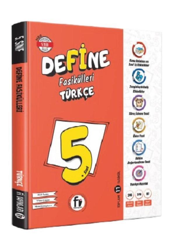 Fi Yayınları 5. Sınıf Define Türkçe Konu Anlatımlı Fasikül - Fi Yayınları - Image 1