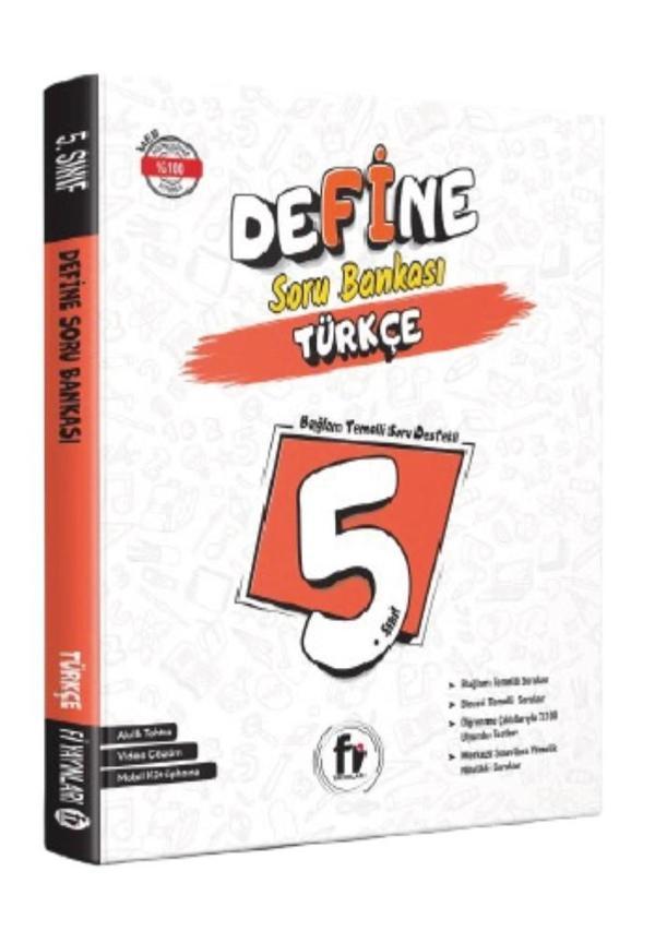 Fi Yayınları 5. Sınıf Define Türkçe Soru Bankası - Fi Yayınları - Image 1