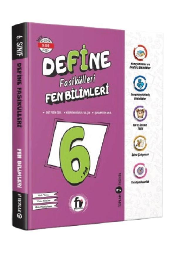 Fi Yayınları Maarif Model 6. Sınıf Define Fen Bilimleri Konu Anlatımlı Fasikülleri - Fi Yayınları - Image 1