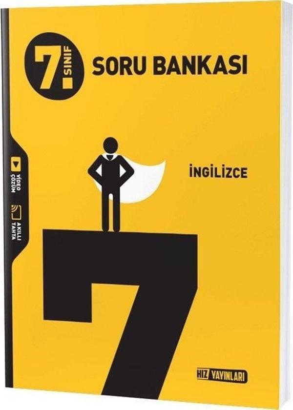Hız Yayınları 7. Sınıf İngilizce Soru Bankası - Hız Yayınları - Image 1