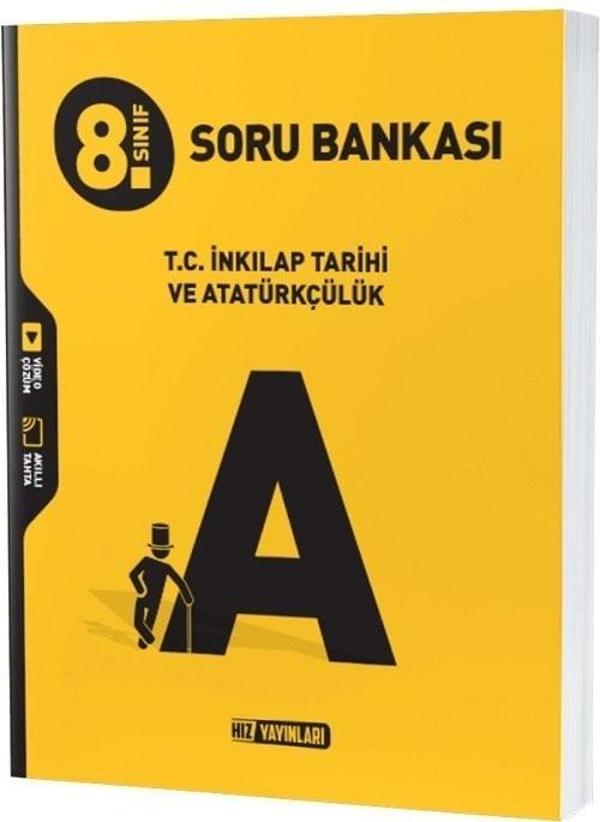 Hız Yayınları 8. Sınıf TC İnkılap Tarihi ve Atatürkçülük Soru Bankası - Hız Yayınları - Image 1