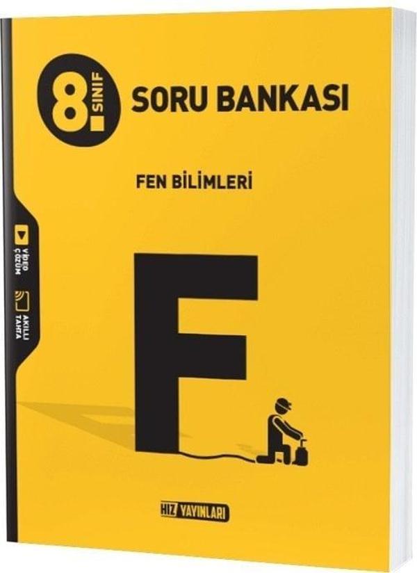 Hız Yayınları 8. Sınıf Fen Bilimleri Soru Bankası - Hız Yayınları - Image 1