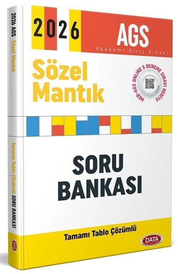 Data 2026 MEB-AGS Sözel Mantık Soru Bankası Çözümlü Data Yayınları - Data Yayınları - Image 1