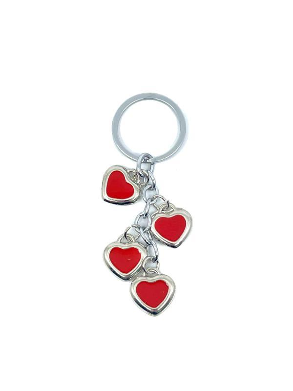 Mini Kalpler Metal Anahtarlık - Image 1