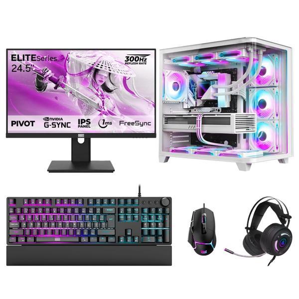 Dragos DRx7810 Ryzen 7 5700X 32GB 1TB NVMe 12GB RTX5070 24.5 İnç 300Hz 1ms Oyuncu Hazır Sistem - Image 1