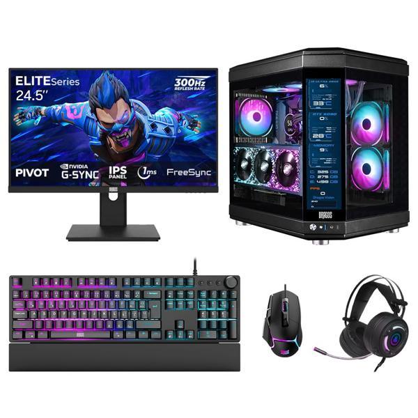 Dragos DRx7906 Ryzen 7 9800X3D 32GB DDR5 2TB GEN4 NVMe 16GB RTX5080 24.5 İnç 300Hz 1ms Oyuncu Hazır Sistem - Image 1