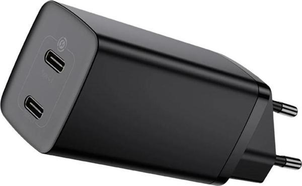 Baseus CCGAN2L-E01 GaN2 Lite QC C+C 65W Şarj Cihazı Siyah - Image 1