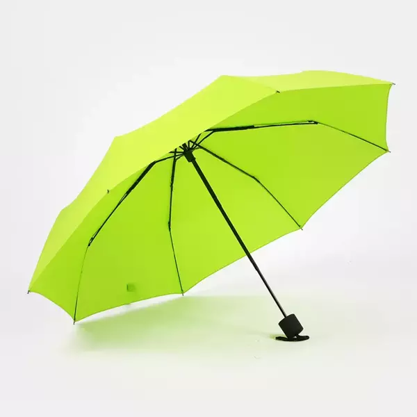 Mini Çanta Boy Bayan Şemsiyesi Yeşil Manuel Şemsiye - Image 1