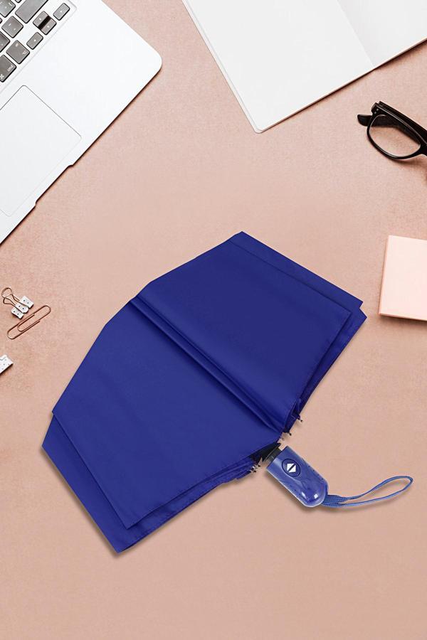  TAM OTOMATİK ŞEMSİYE MAVİ RÜZGARA DAYANIKLI - Image 1