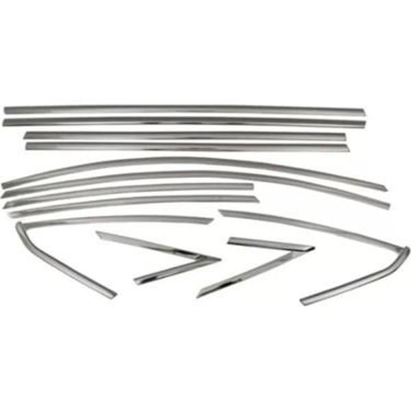 Hyundai Bayon Krom Cam Çıtası Tam Tur 12 Parça 2020+ - Image 1