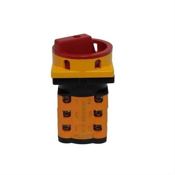 Opaş 3x10A 1-0-2 Kutup Değiştirici Kilitli Pako Şalter - Image 1