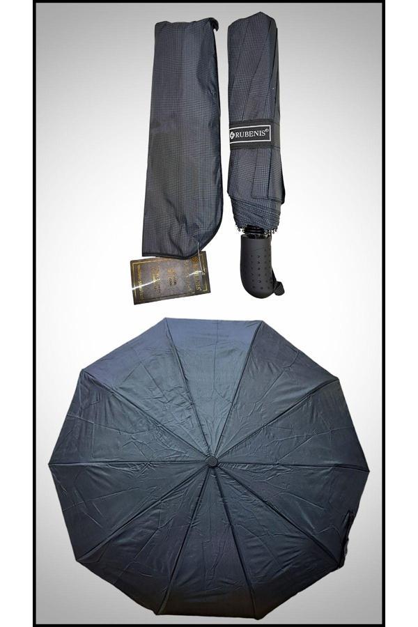 Otomatik 10 Telli 3 Kırmalı Şemsiye - Image 1