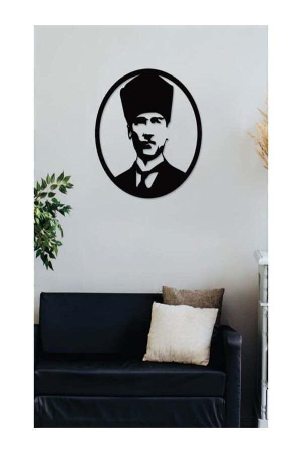 Meriç Lazer Pleksi Atatürk Portre Duvar Dekoru - Image 1