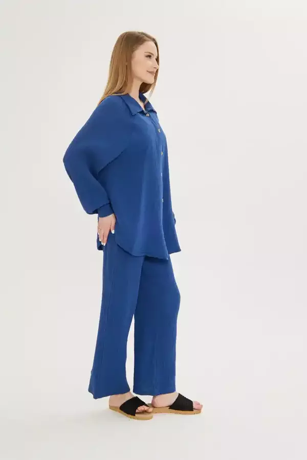 Reglan Kol Müslin Gömlek - Image 1