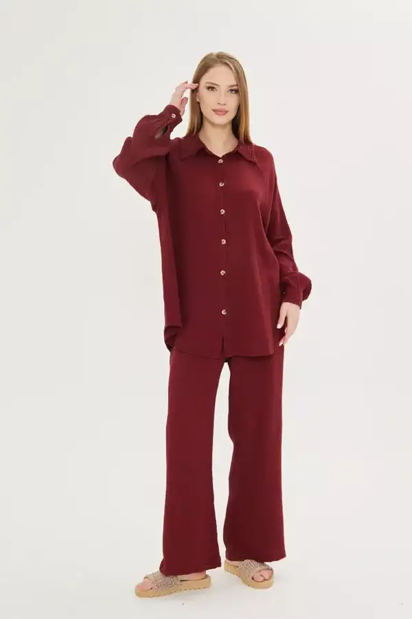 Reglan Kol Müslin Gömlek - Image 1