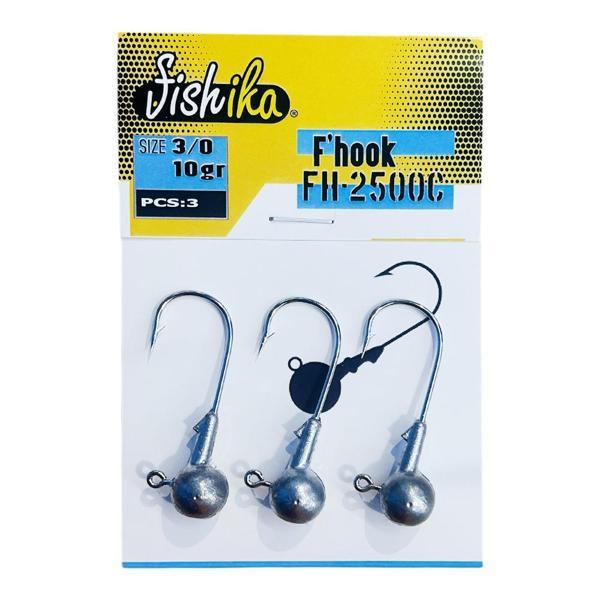 Fishika 2500 #3/0 10gr Jig Head - Image 1