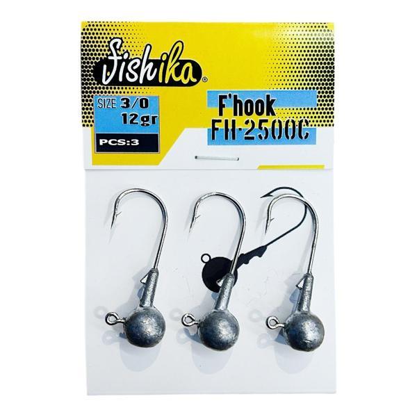 Fishika 2500 #3/0 12gr Jig Head - Image 1