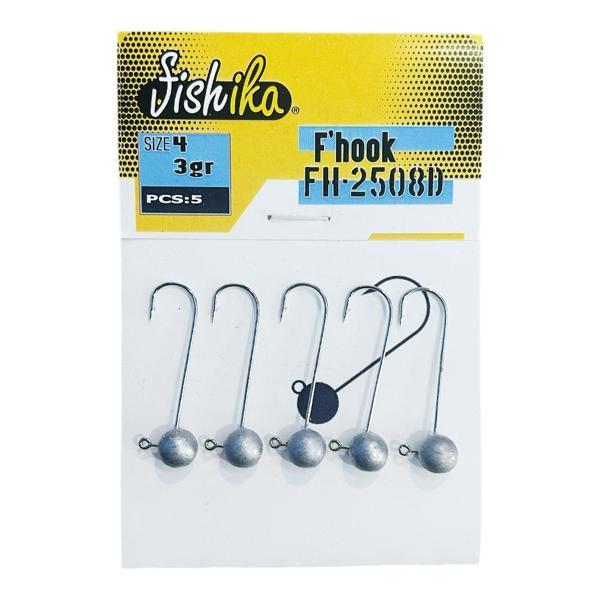 Fishika 2508 #4 3gr Jig Head - Image 1