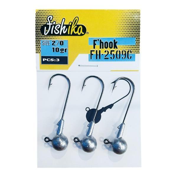 Fishika 2509 #2/0 10gr Jig Head - Image 1