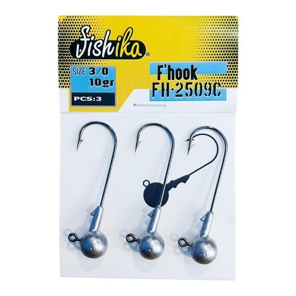 Fishika 2509 #3/0 10gr Jig Head - Image 1