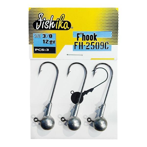 Fishika 2509 #3/0 12gr Jig Head - Image 1