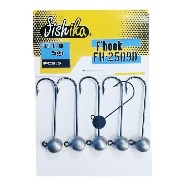 Fishika 2509 #1/0 5gr Jig Head - Image 1