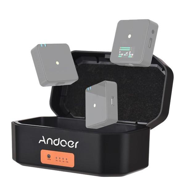 Andoer HN01 Rode Wireless GO Serisi Mikrofon Şarj Kutusu - Image 1