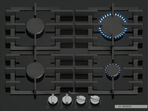 Bosch PPP6A6I40O Gazlı Cam Ankastre Ocak - Image 1